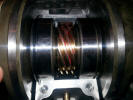 IQR cross shaft and worming gear
