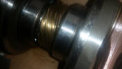IQR cross shaft and worming gear